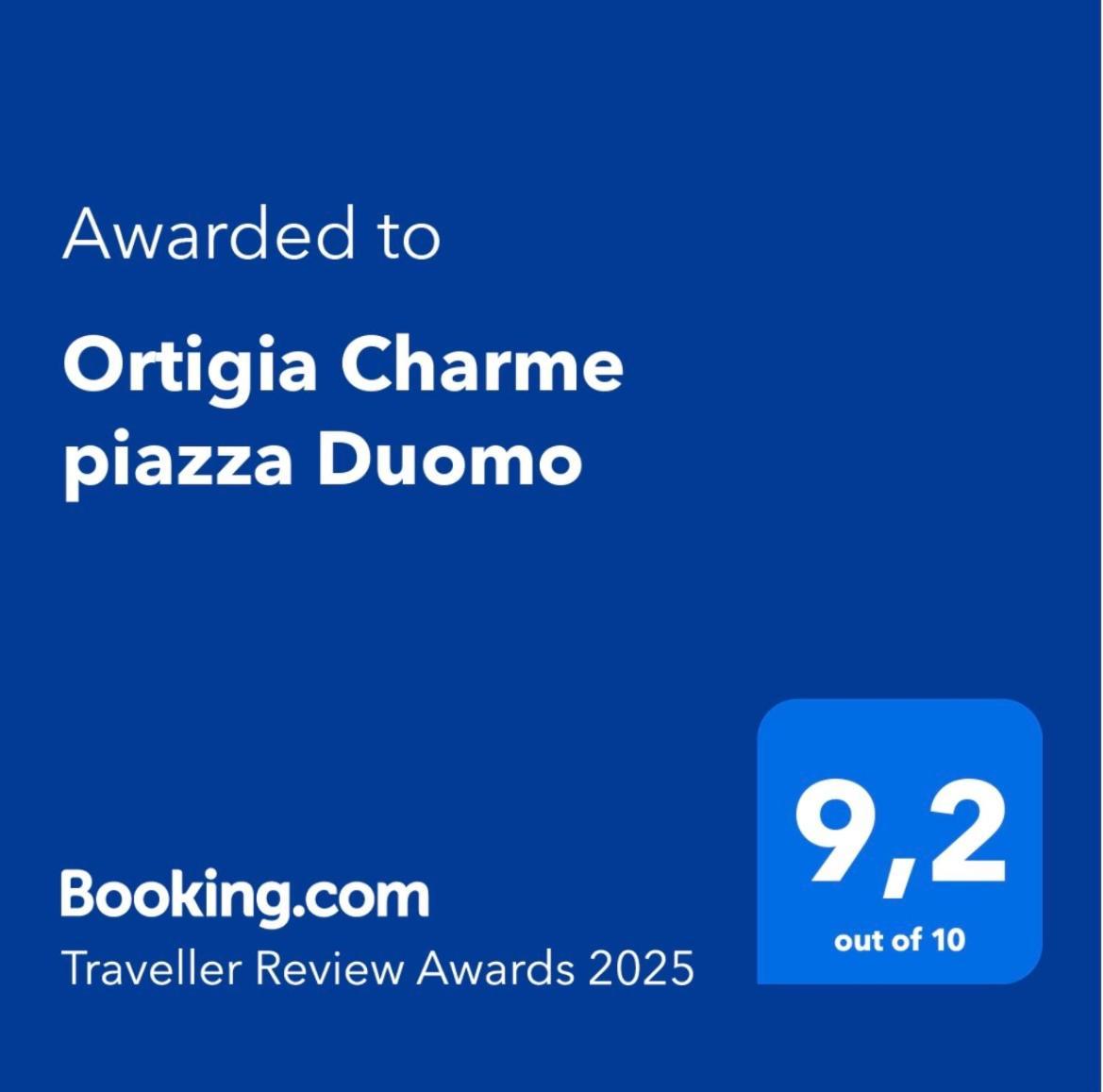 Ortigia Charme Piazza Duomo Leilighet Syracuse Eksteriør bilde